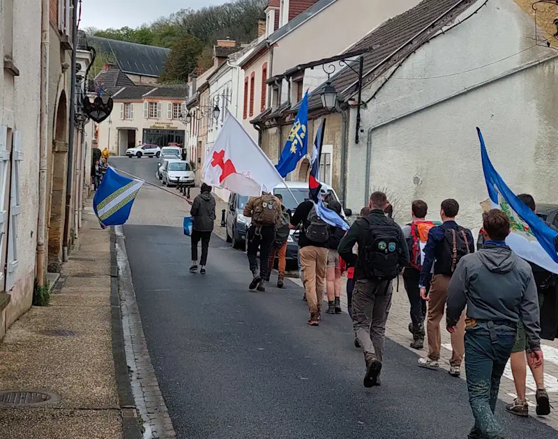 Pèlerinage de Reims : les pèlerins